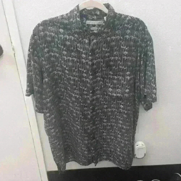 Robert Stock short sleeve button down shirt - Picture 1 of 4